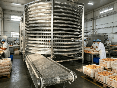 spiral conveyor system