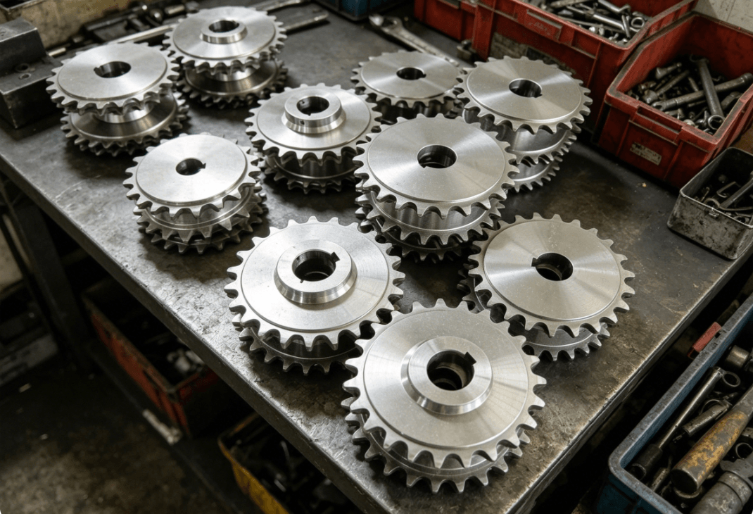 Critical technical specifications for sprocket performance