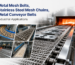 high temperature metal mesh belt