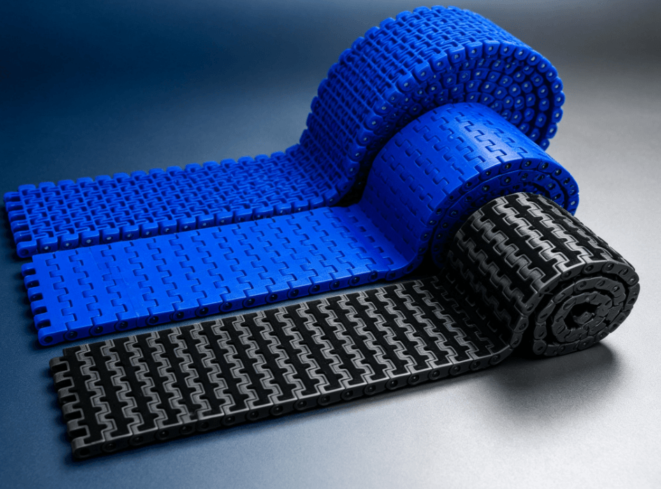 plastic chain plate vs metal mesh belt-2