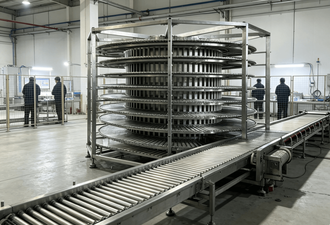 spiral tower conveyor-3
