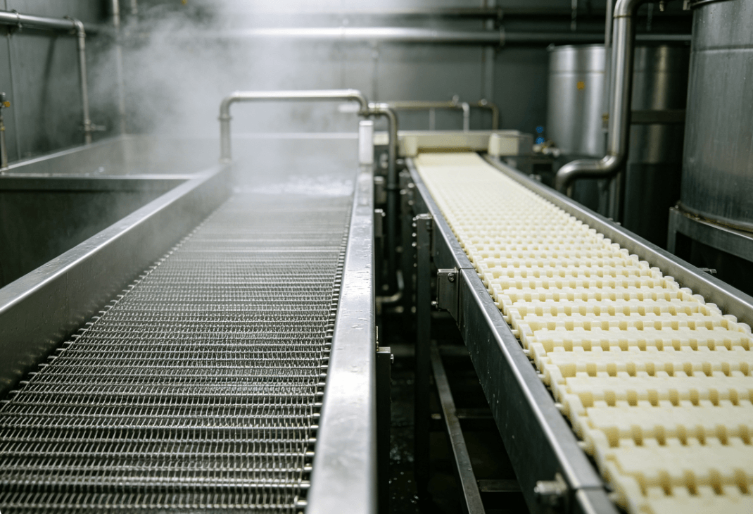metal conveyor belt vs plastic conveyor belt-3
