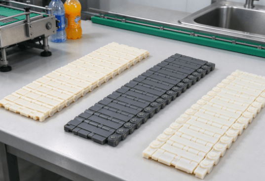 plastic chain plate conveyor for food