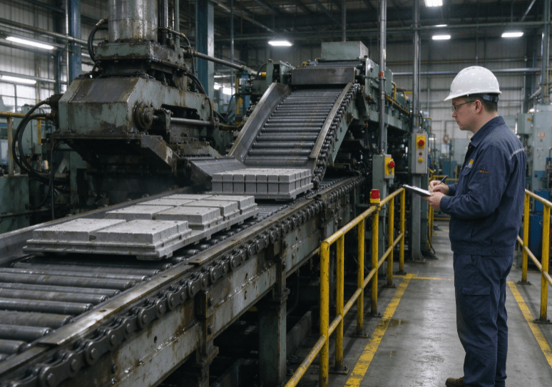 conveyor chain size and type
